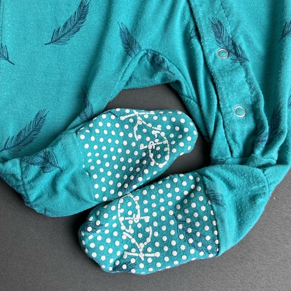 Kickee Pants Bamboo baby footie size 0-3 months - Picture 4 of 12